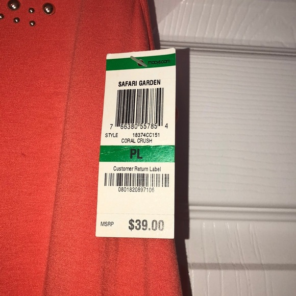 Orange bling top - Picture 4 of 5